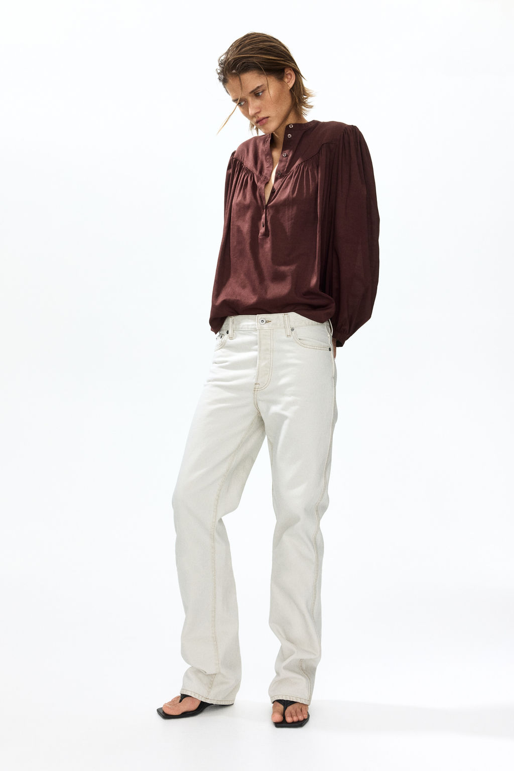 Blusa oversize - H&m фото 4