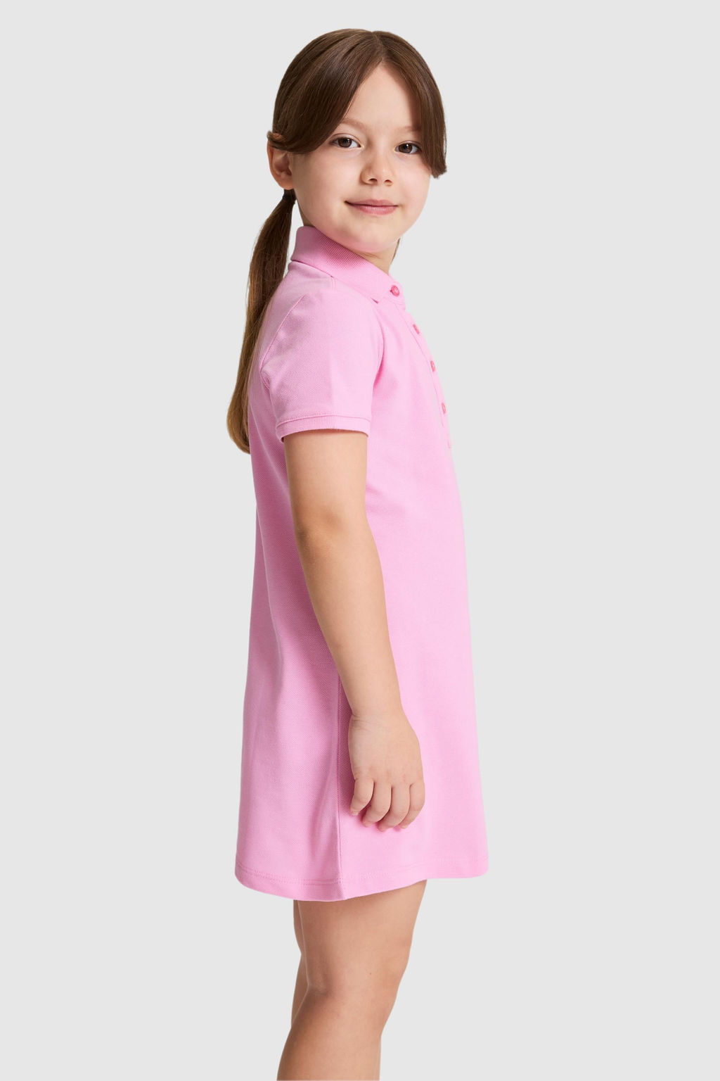 K_z _ocuk Pembe _rme Elbise