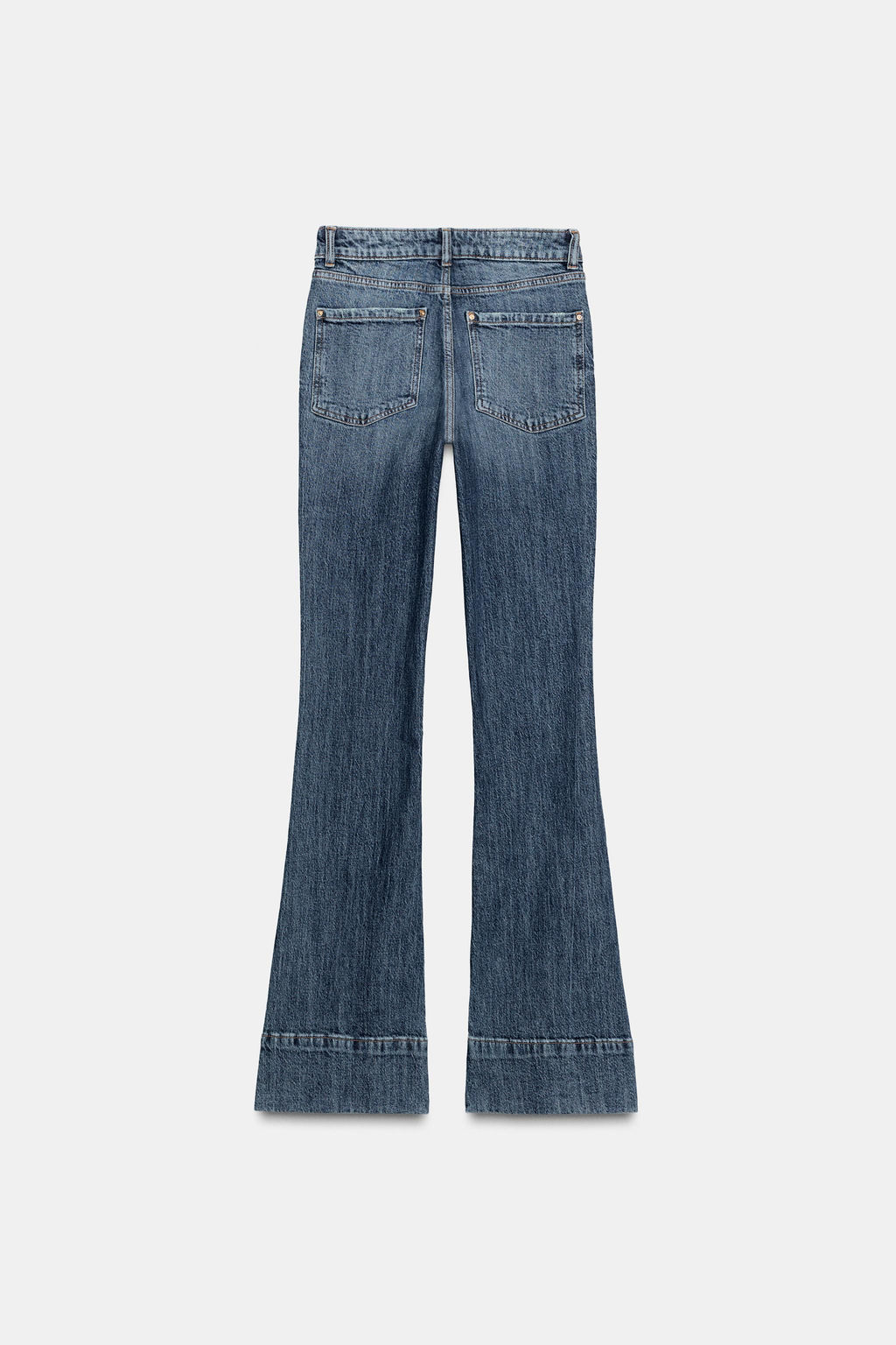 Z1975 MID-WAIST FLARE SEAM JEANS - Zara фото 8