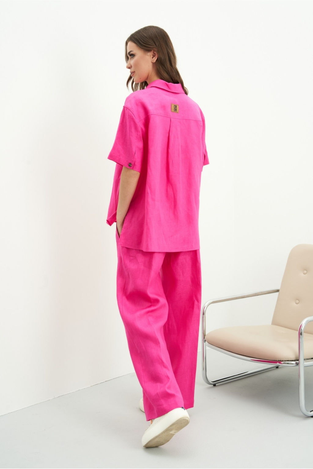 Костюм брючный 4556 фуксия - Fantazia mod фото 3