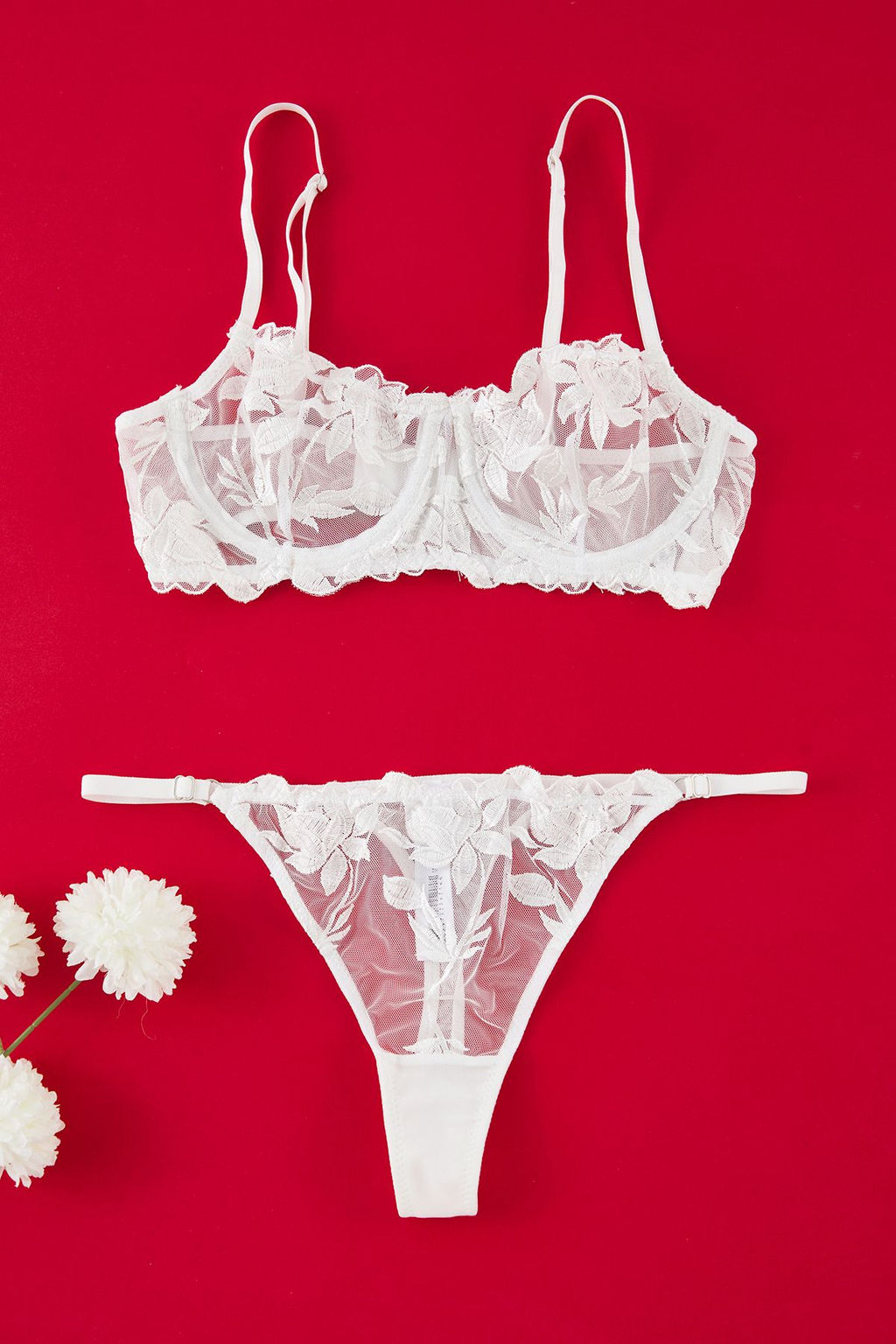 TRENDYOLMILLA Siyah Nak?sl? Dantelli Ip Ask?l? Kaps?z Orme Ic Camas?r? Tak?m? THMAW24CC00012  фото 14