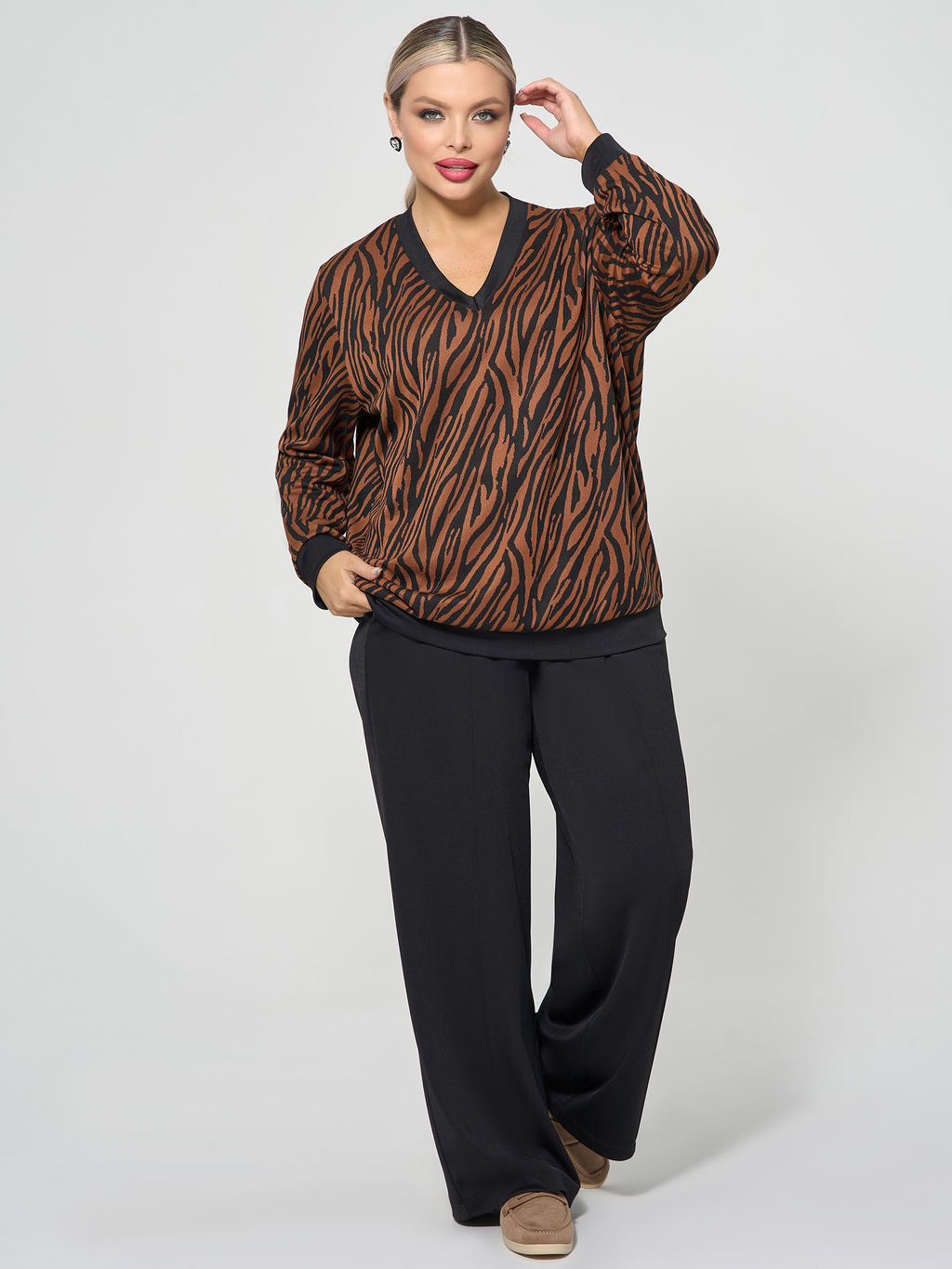 Костюм 0001-3а коричневый