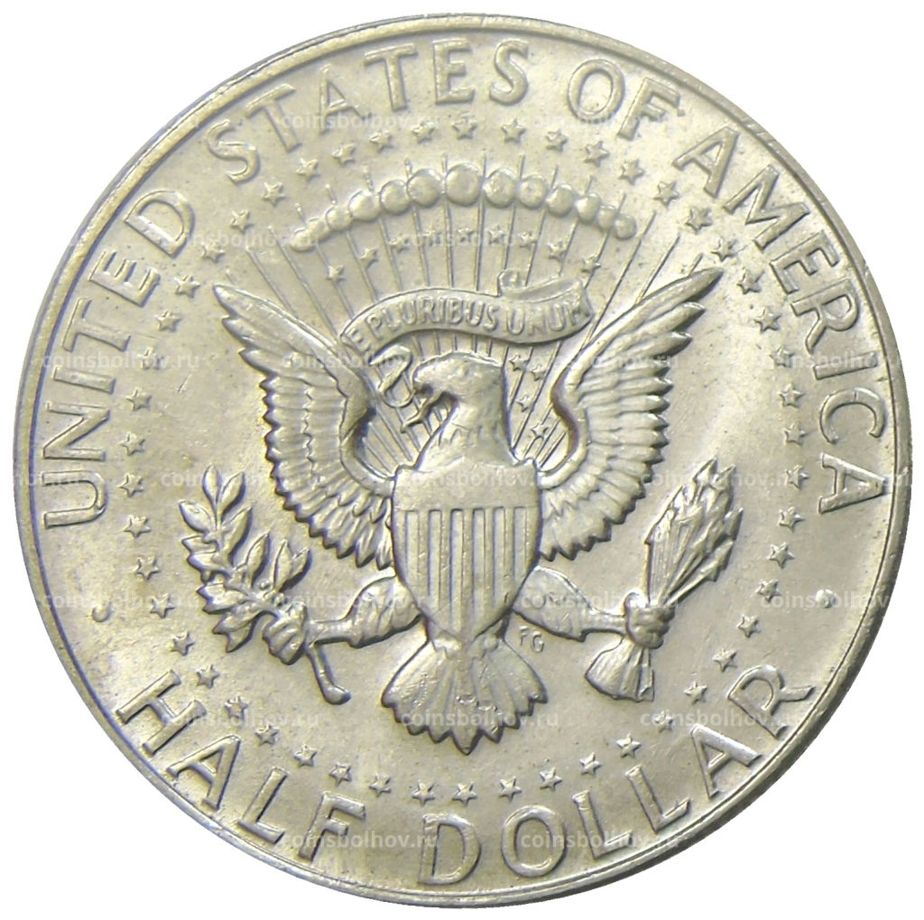 1/2 доллара (50 центов) 1968 года D США