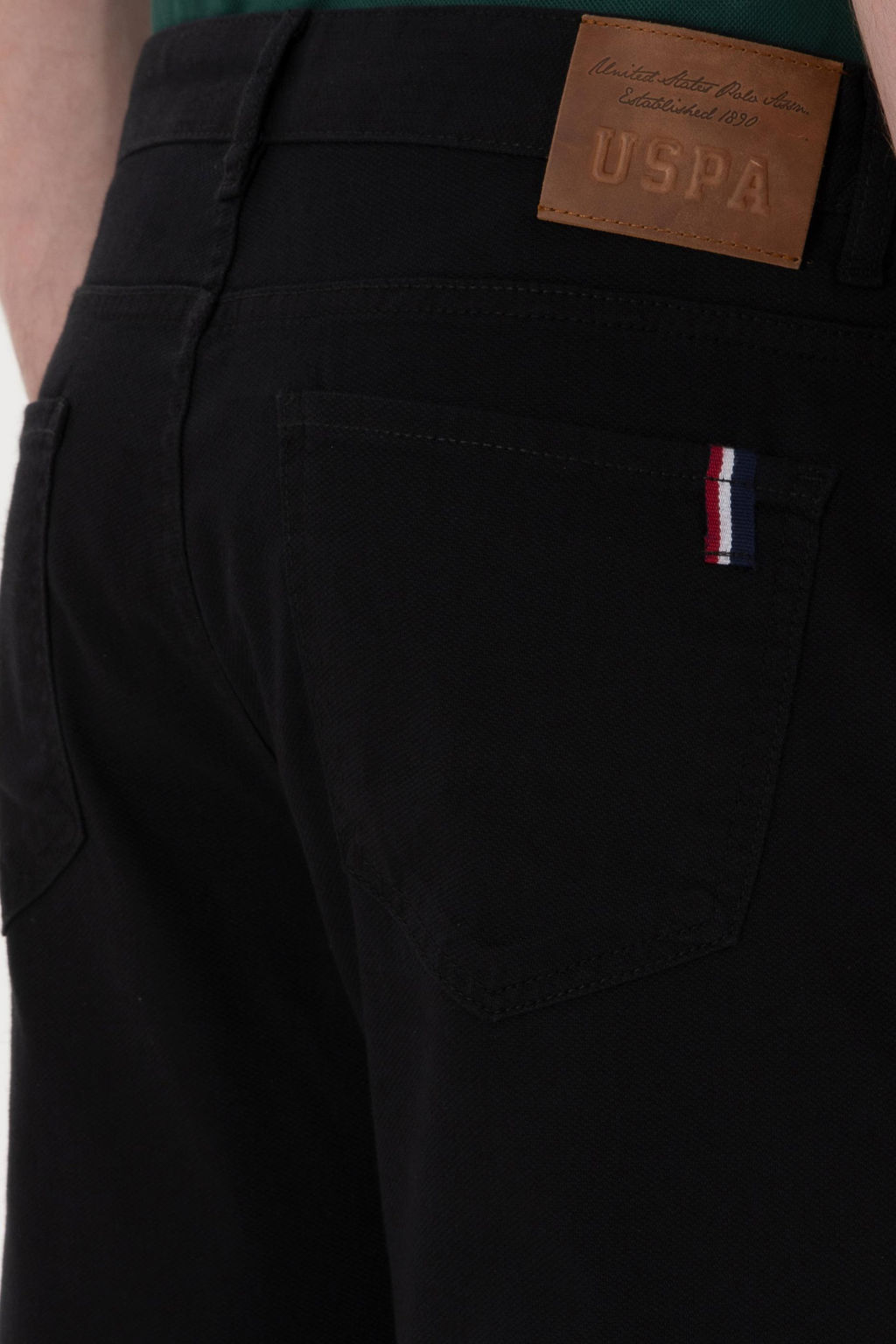 Erkek Siyah Kanvas Pantolon Sepette S_rpriz _ndirim - U.s. polo assn фото 6