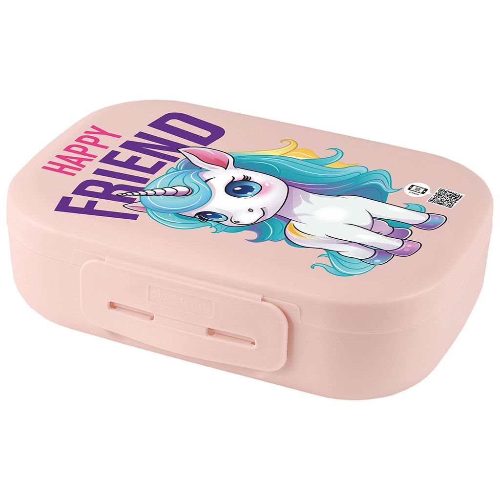 Ланч-бокс пластмассовый "Anderson" 0,8л, 17,9х12,8х5,2см, "Единорог" (Россия)