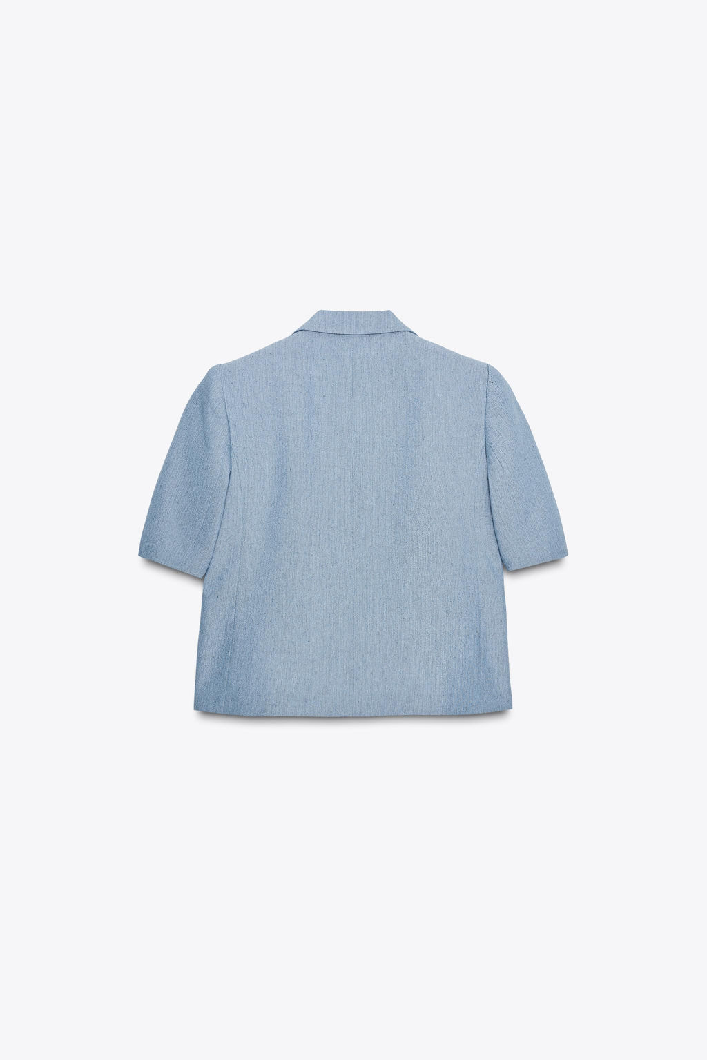 CROPPED SHORT SLEEVE BLAZER - Zara фото 8