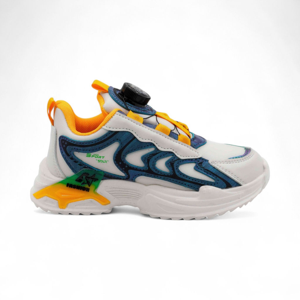 Кроссовки А7011-8 бежево зеленые - Sport фото 2