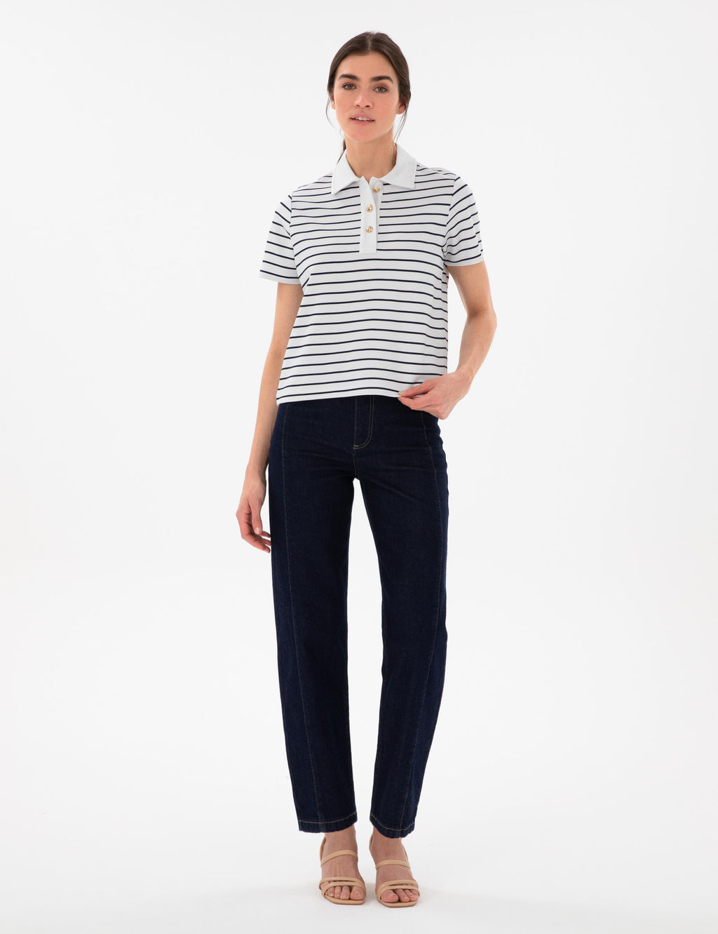 Koyu _ndigo Balloon Jean Pantolon