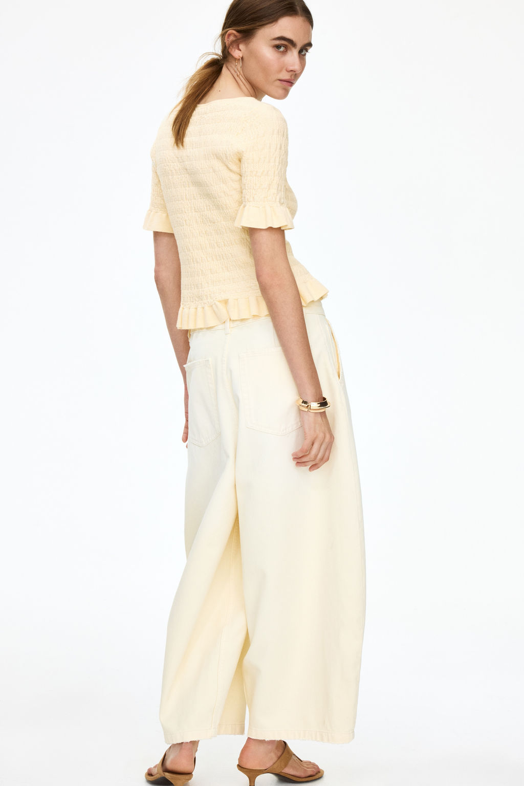 Top en punto con textura - H&m фото 6