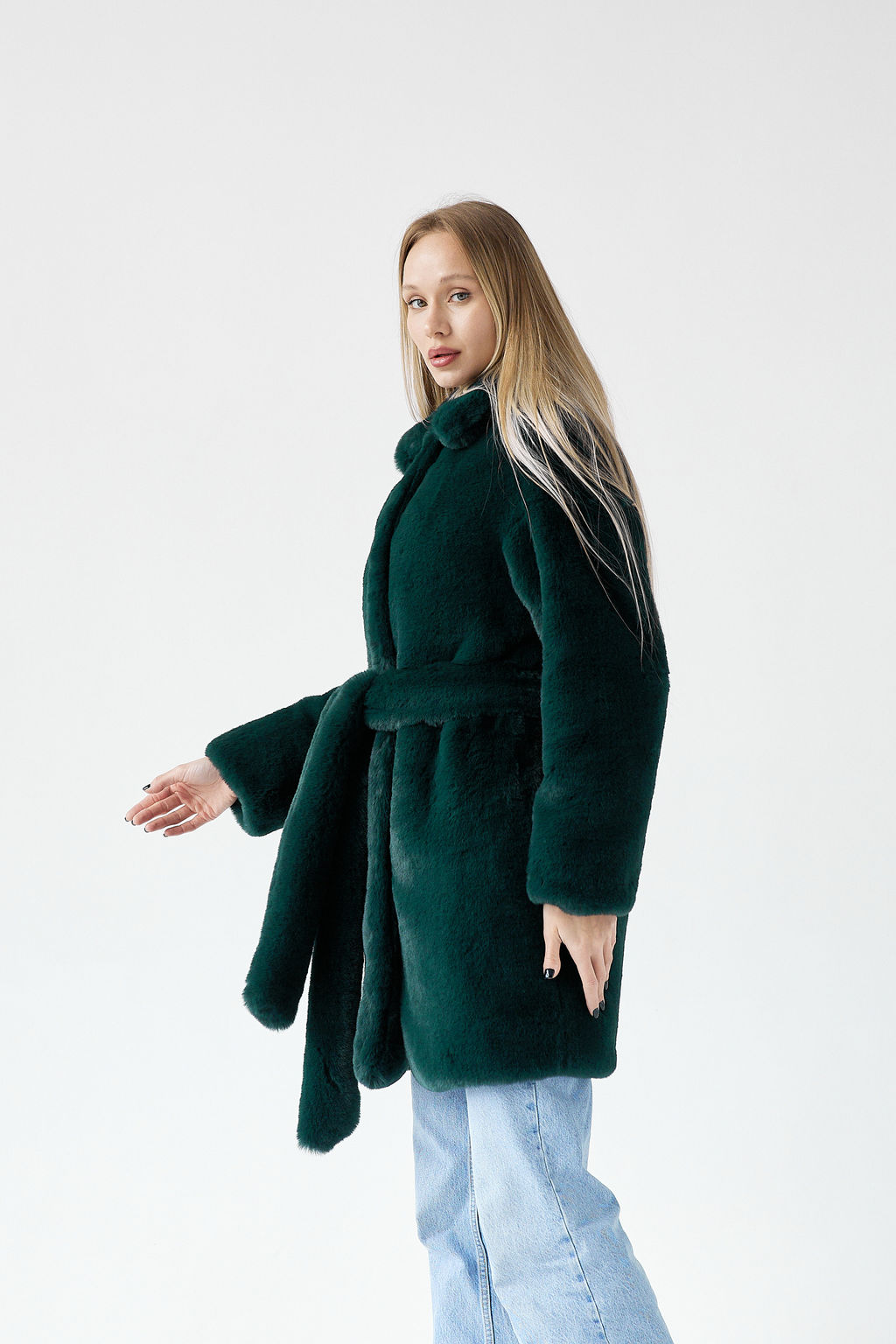 Шубка утеплённая 25005 (белый) - Kankan фото 9