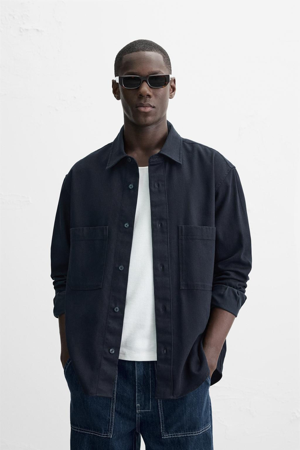 LYOCELL - COTTON SHIRT - Zara фото 2