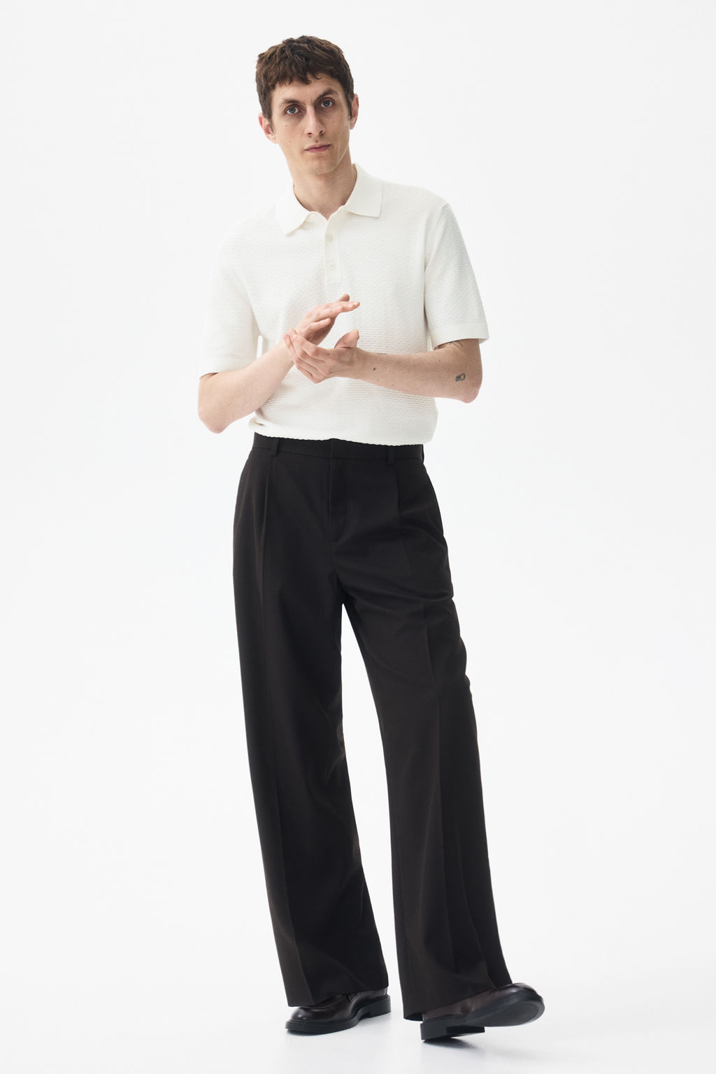 Polo texturizado Slim Fit - H&m фото 4