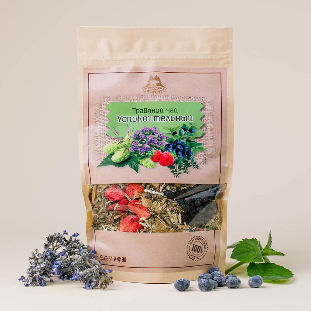 Травяной чай Успокоительный/ 50г - Территория тайги фото 2