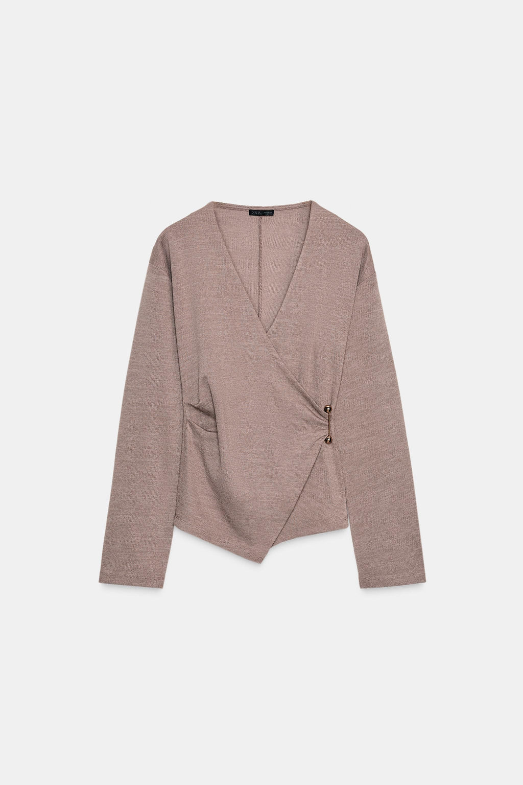 SIDE BROOCH TOP - Zara фото 6