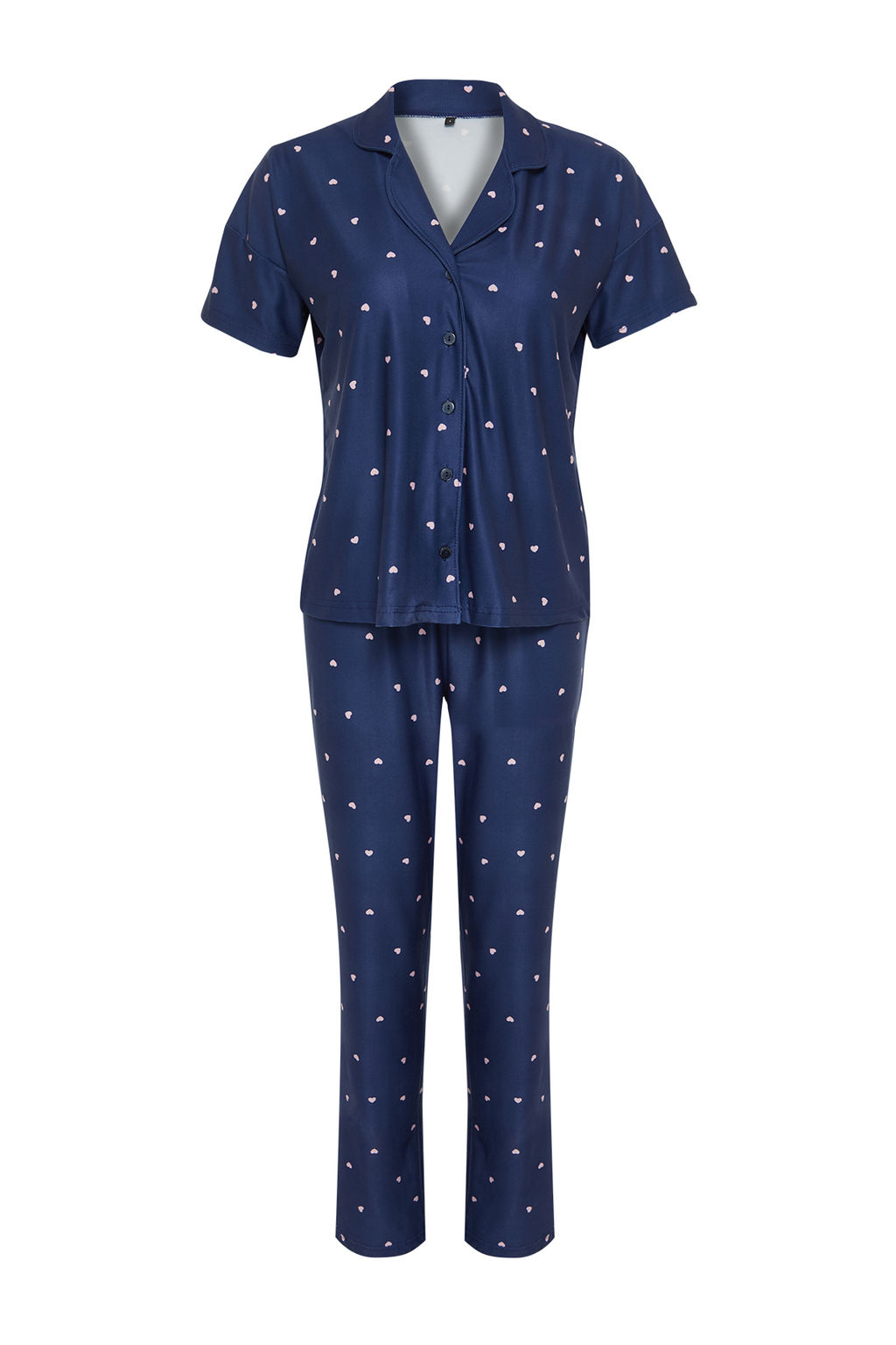 Gul Kurusu Kalpli Orme Pijama Tak?m? THMSS24PT00286 - Trendyolmilla фото 9