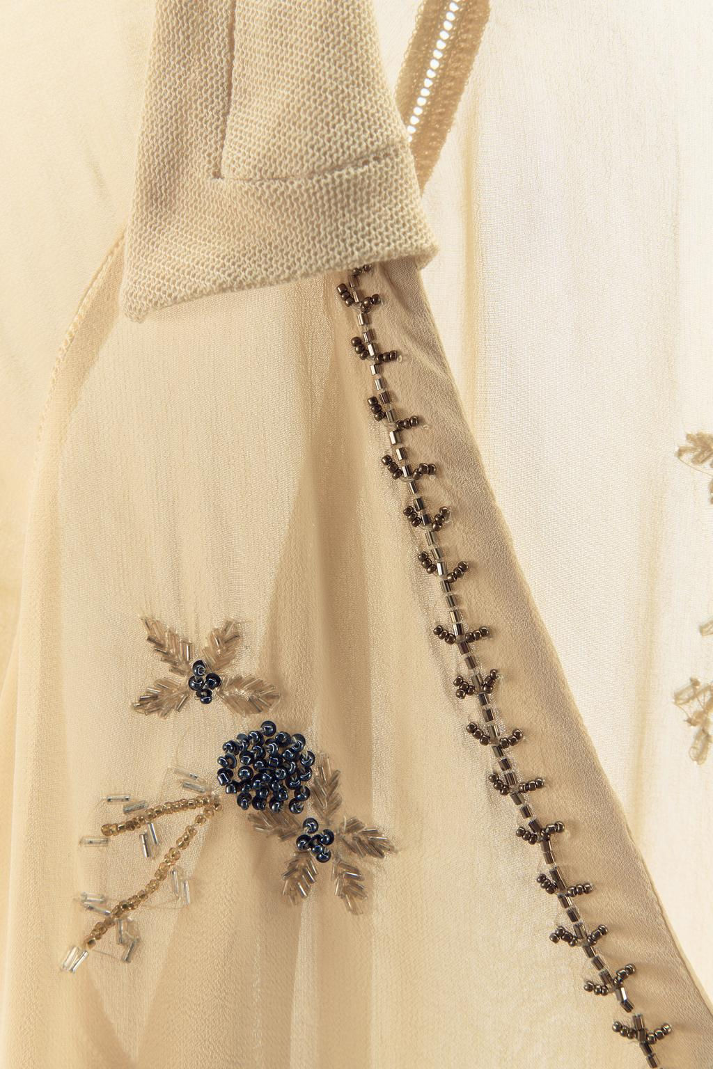 CONTRASTING BEADED SHIRT - Zara фото 6