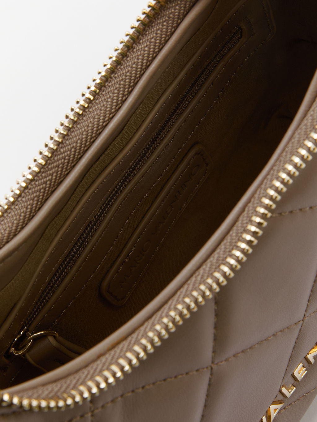 Женская сумка на плечо VALENTINO OCARINA Артикул 4071011, серо-коричневый  фото 4