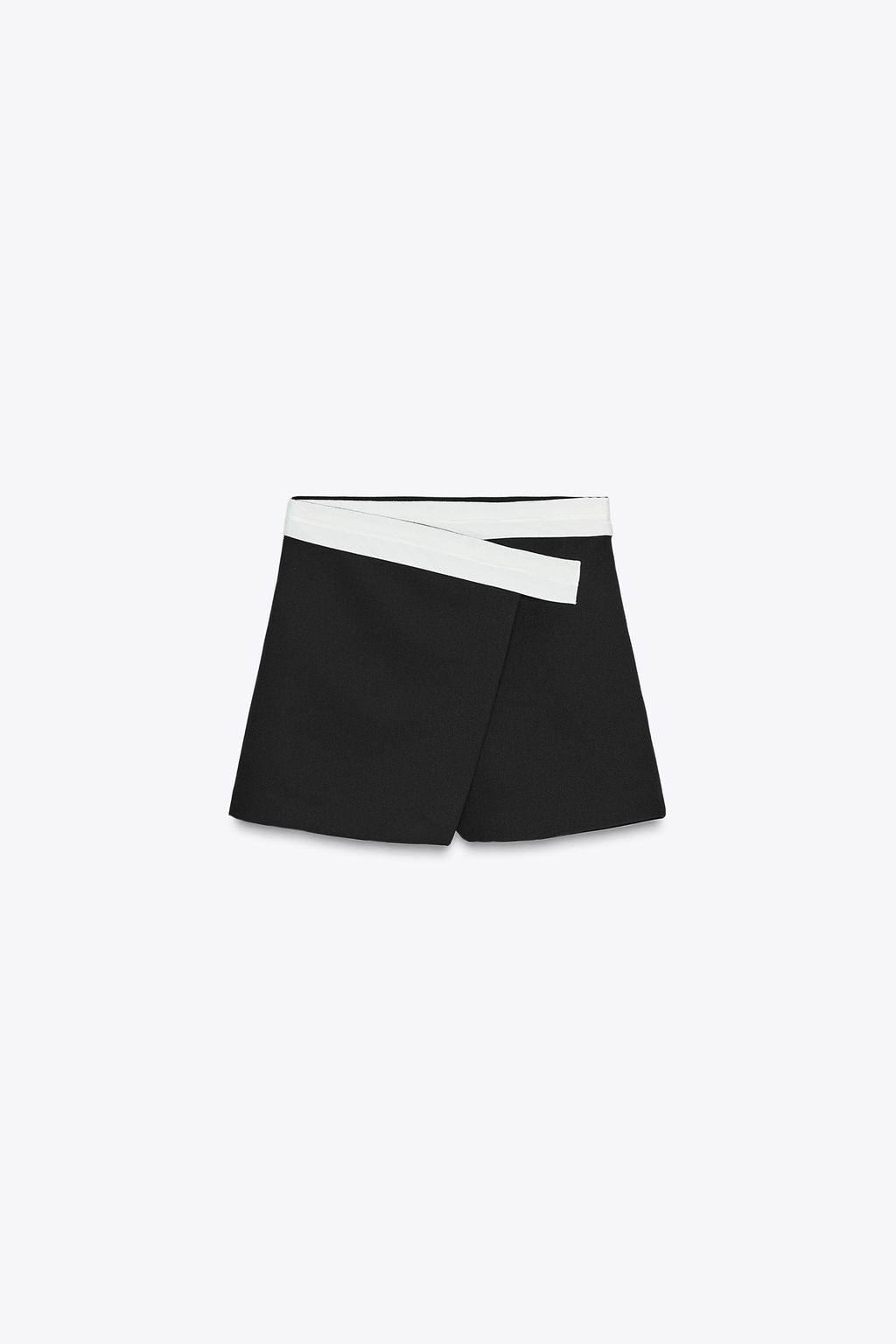 CONTRAST WAIST WRAP SKORT - Zara фото 5