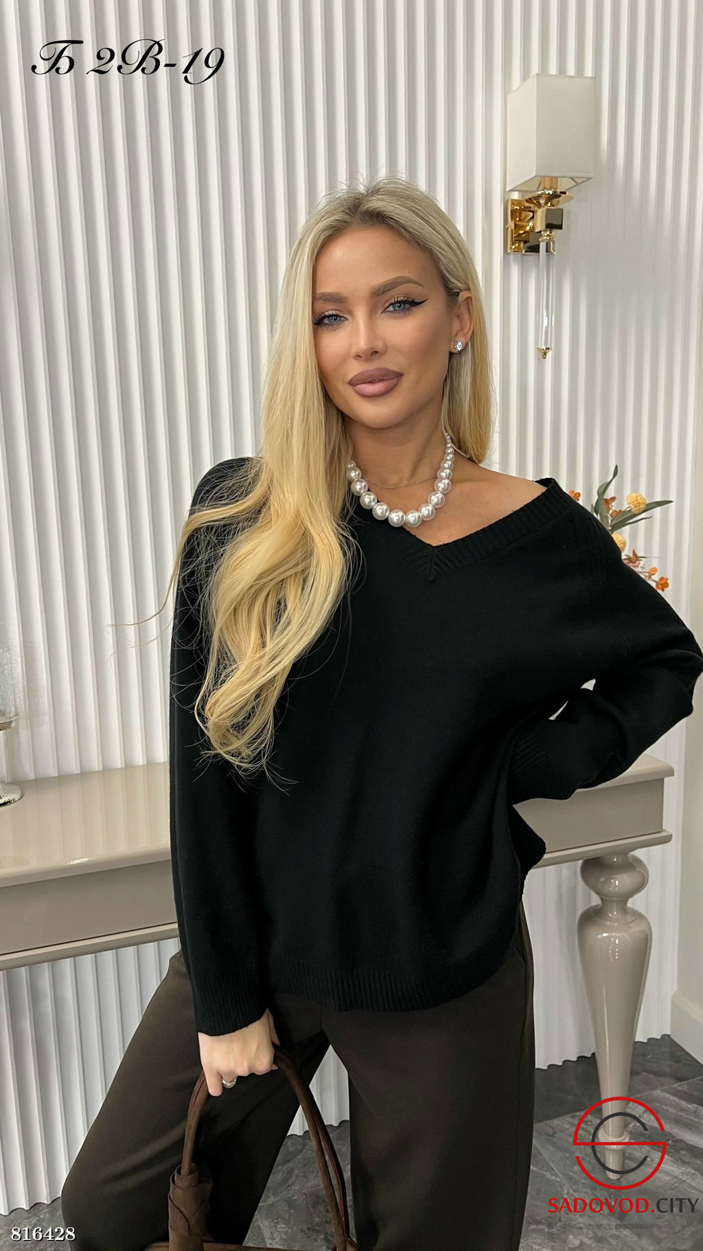 Свитер женский оверсайз - Bruno фото 2