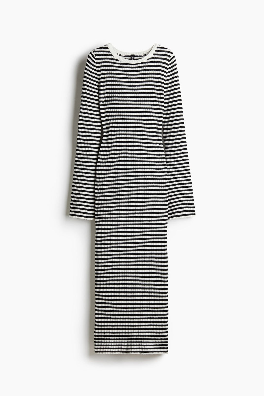 Vestido ajustado en punto de canale - H&m фото 6