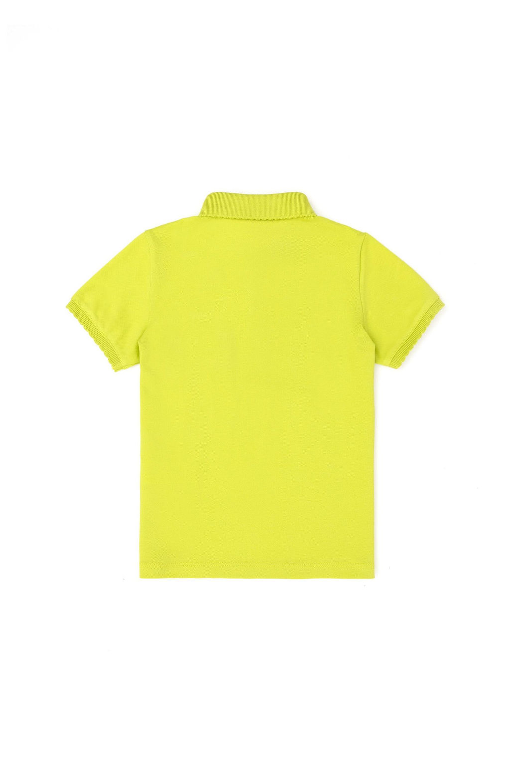 Базовая футболка фисташкового цвета для девочек - U.s. polo assn фото 3