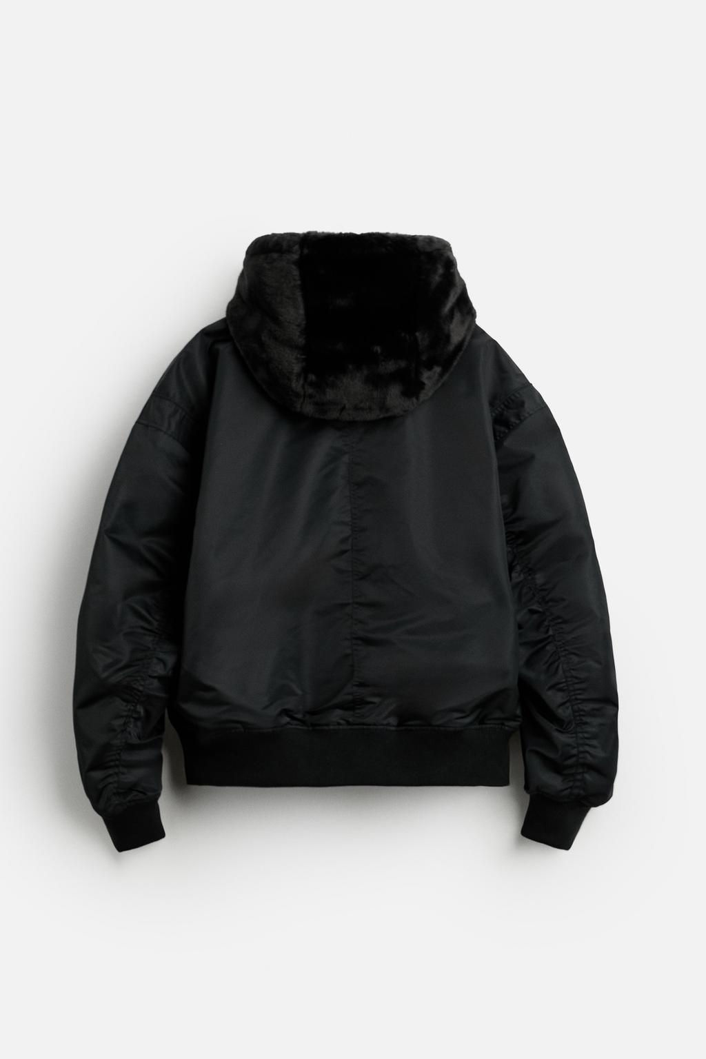 REVERSIBLE BOMBER JACKET - Zara фото 8