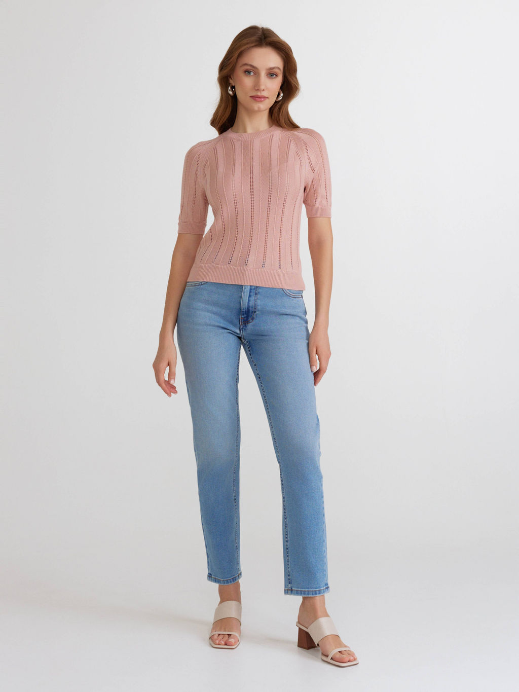 CONTE LDK2456 Джемпер женский dusty rose - Conte elegant фото 4