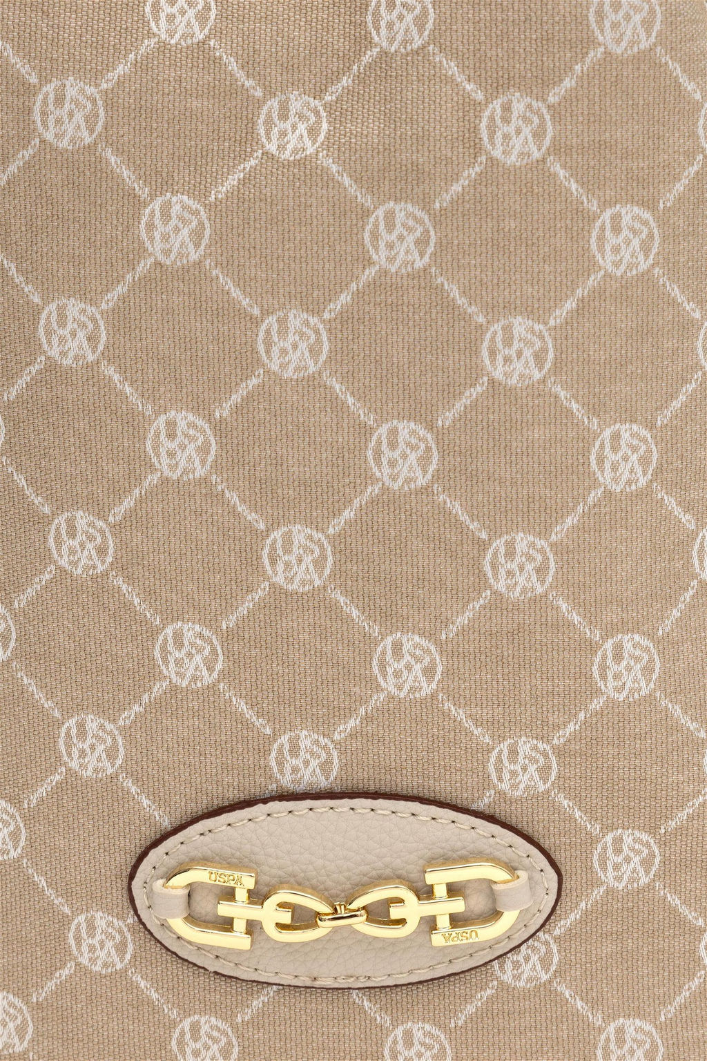 U. S. Polo Assn / Женская бежевая сумка - U.s. polo assn фото 6