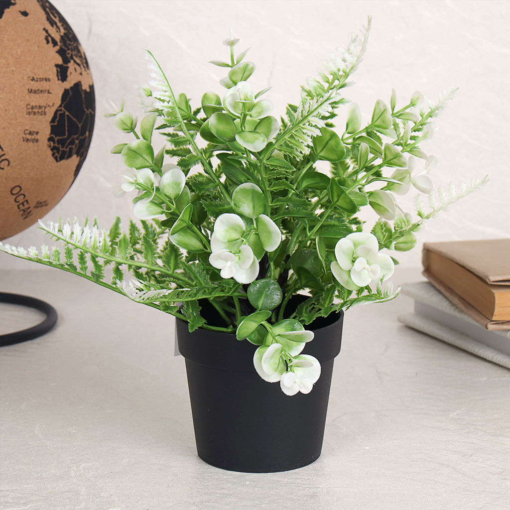 Цветочная композиция Зелень 23 см / CW475 /уп 12/144/ микс - Галеонтрейд фото 3