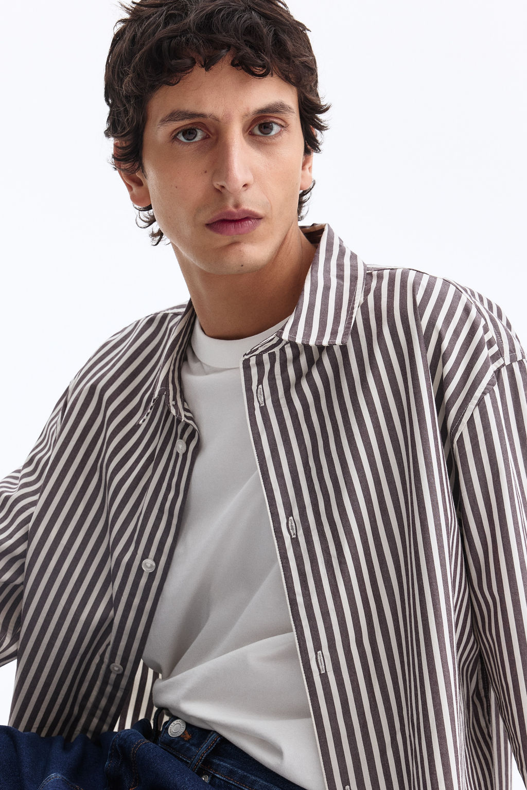 Camisa de algod?n Relaxed Fit - H&m фото 4