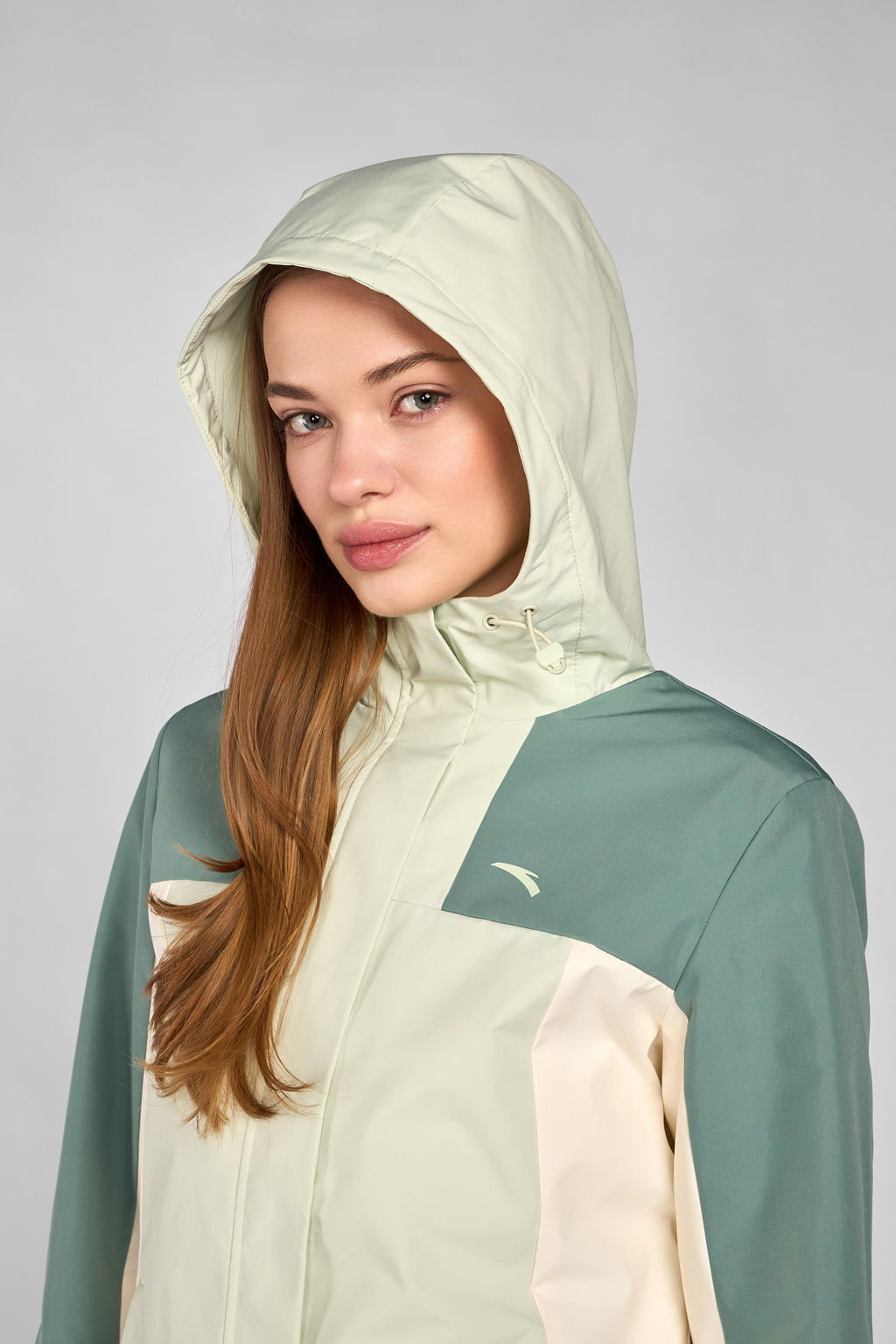 Ветровка Зеленый/Зеленый/Белый