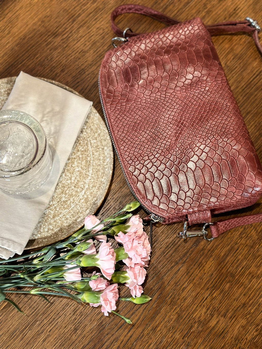 Сумка женская из телячьей кожи