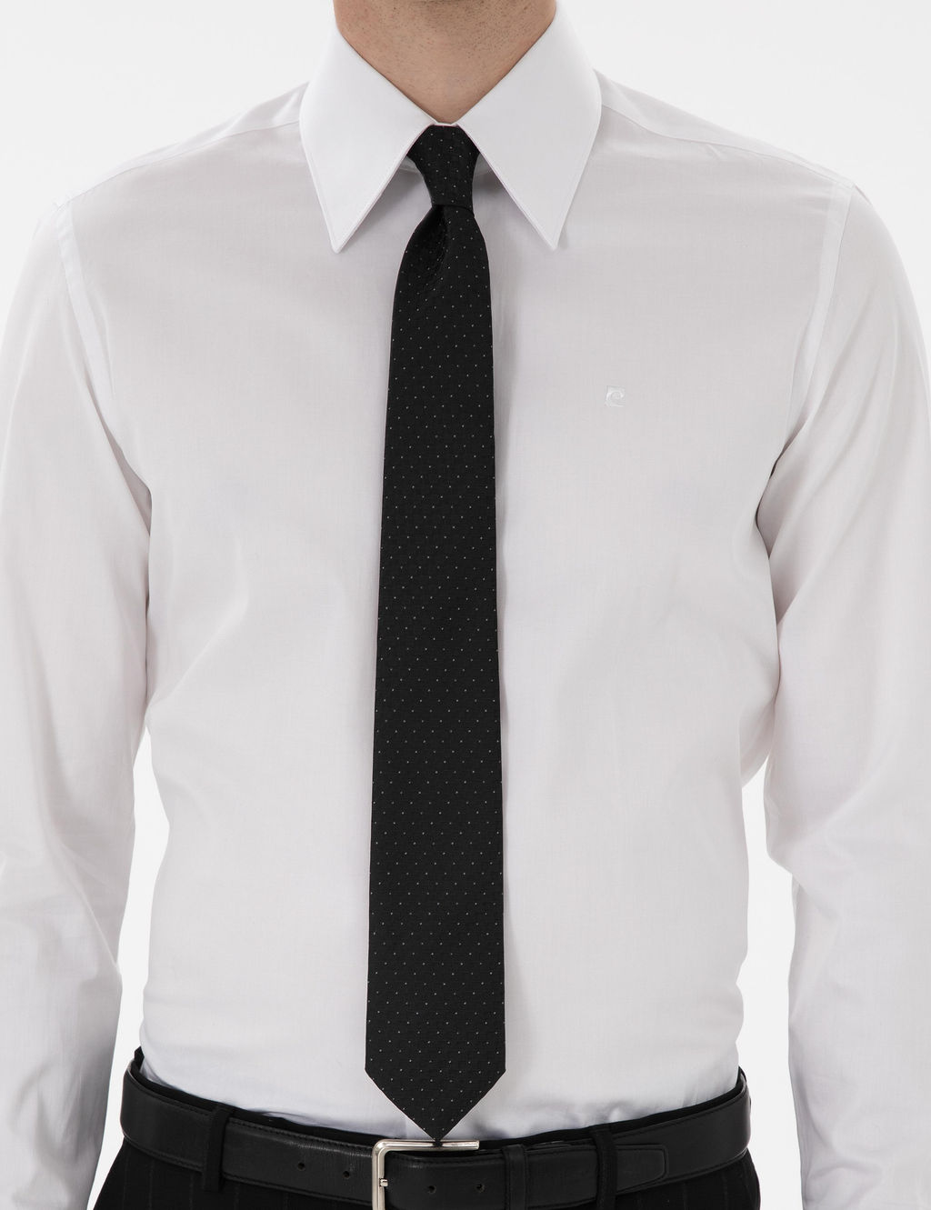 Beyaz Slim Fit Uzun Kollu G_mlek