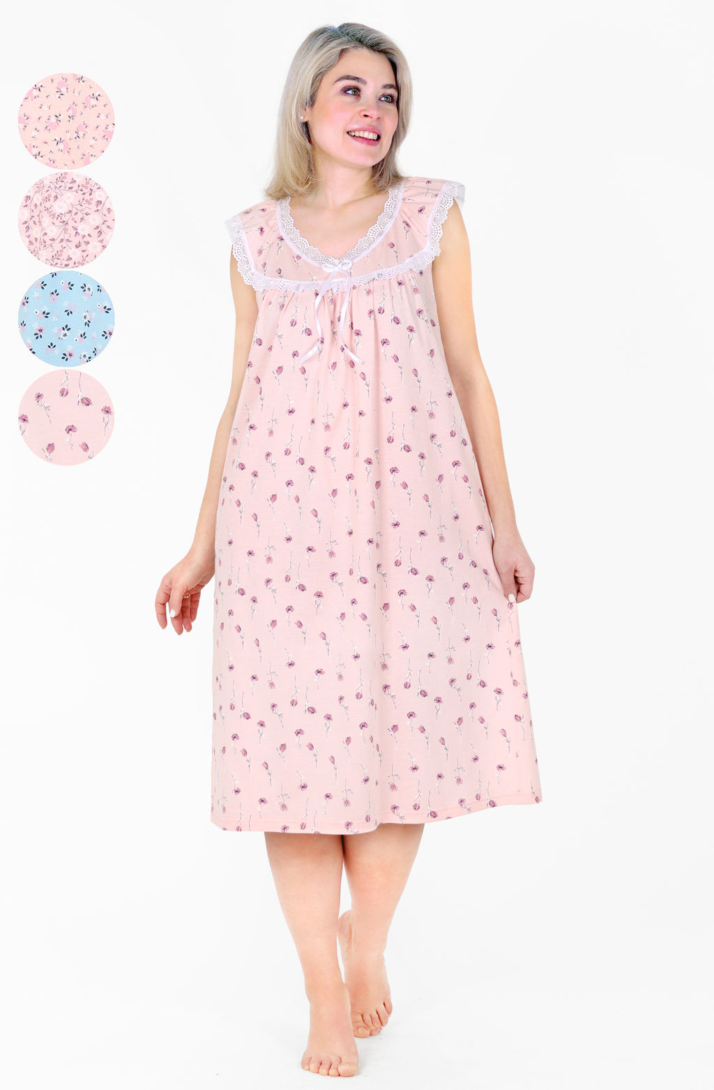 Сорочка Пелерина С-310 (48-56) кулирка