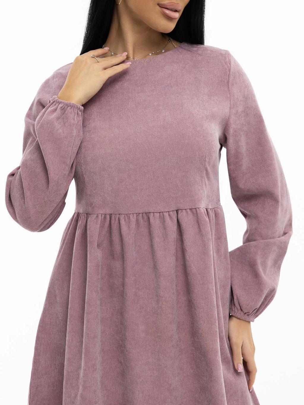 Платье вельветовое мод.1764 - Барболета фото 28