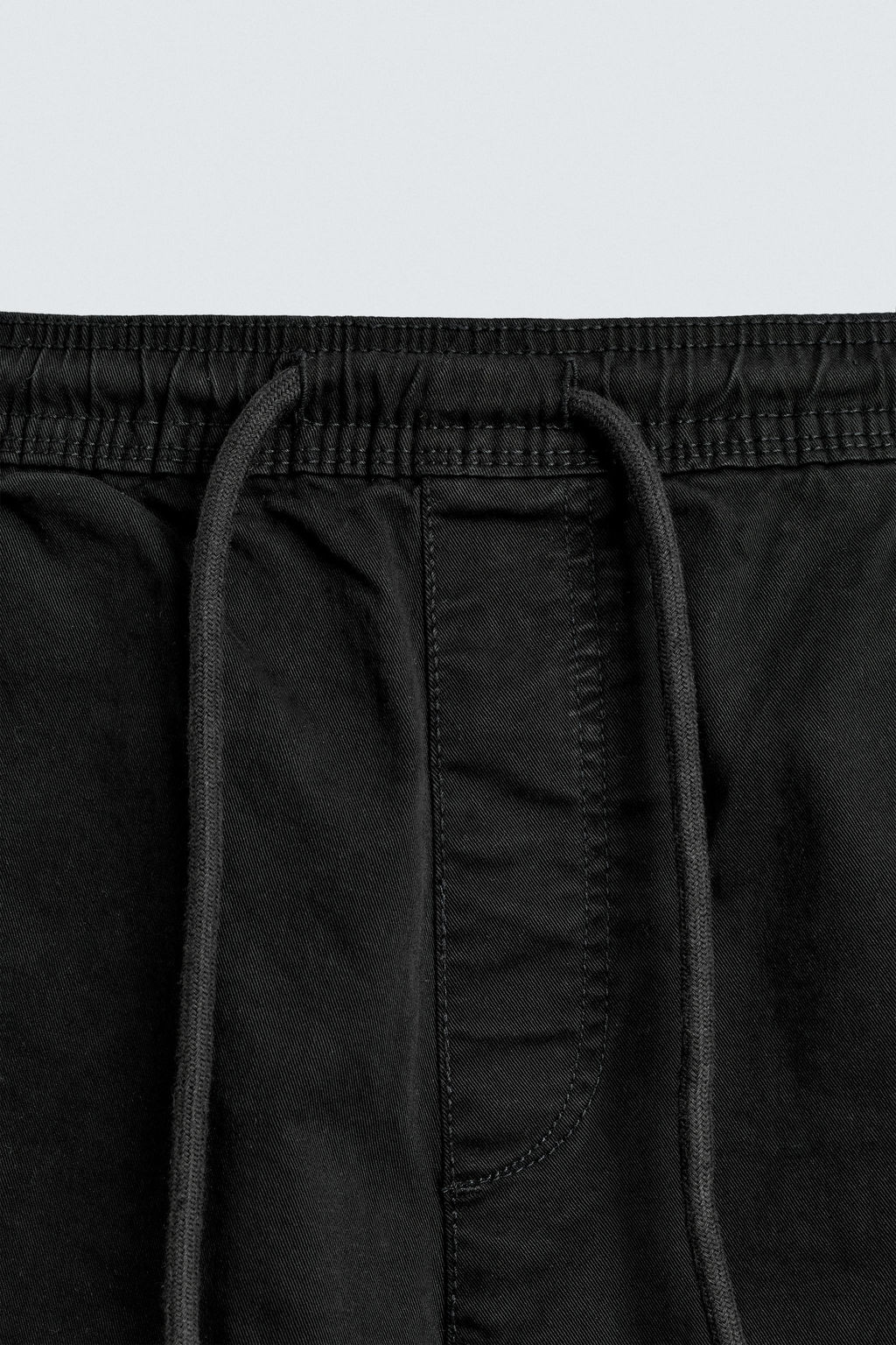 BERMUDA CARGO RELAXED FIT LAVADO / Negro - Zara фото 9