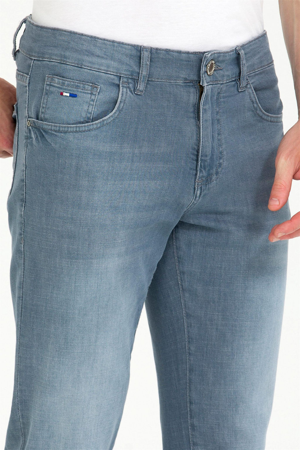 Мужские серые джинсовые брюки Скидка 20% в корзине - U.s. polo assn фото 6