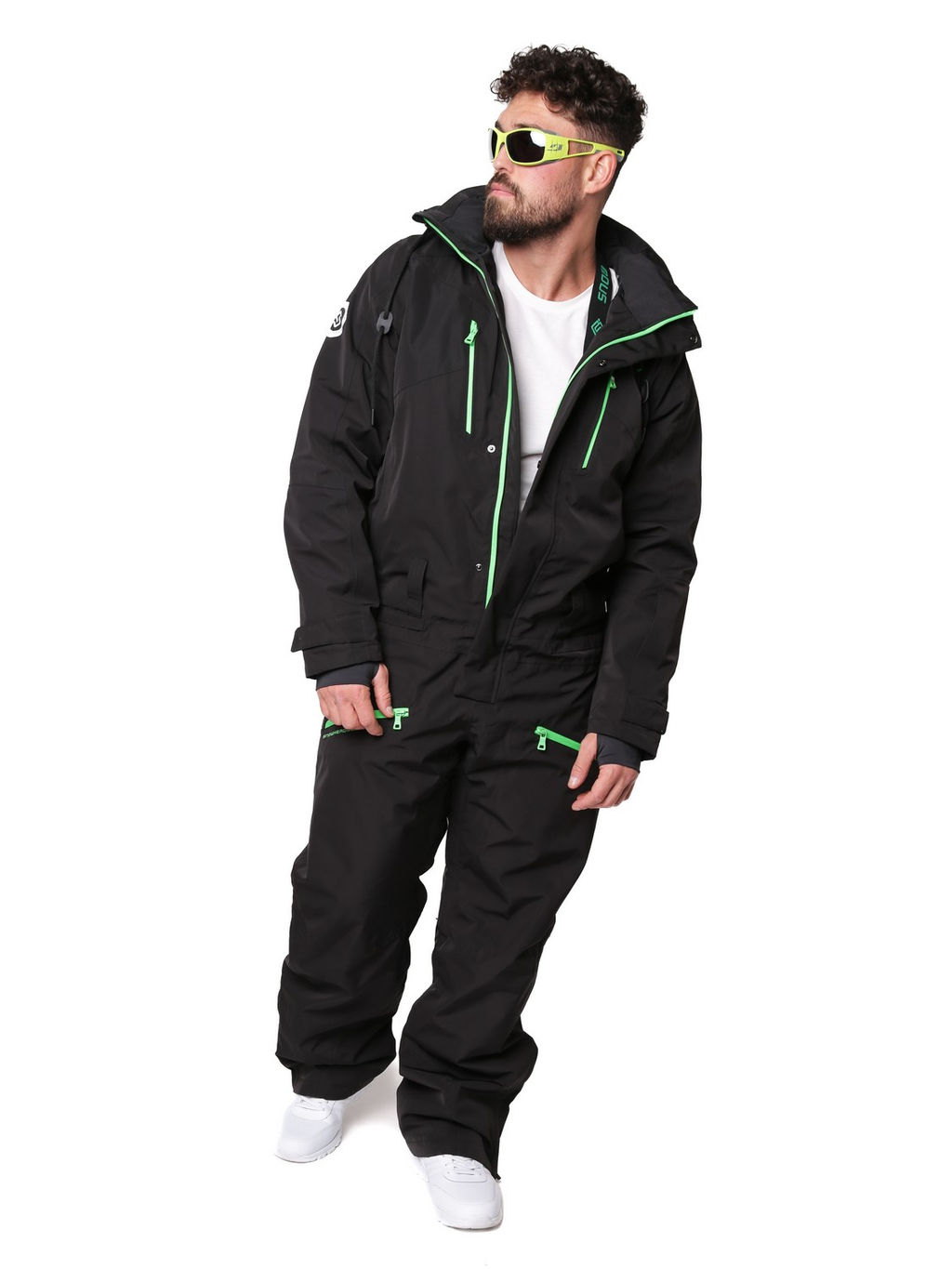 Комбинезон AA-0270 Черный - Snow headquarter фото 5