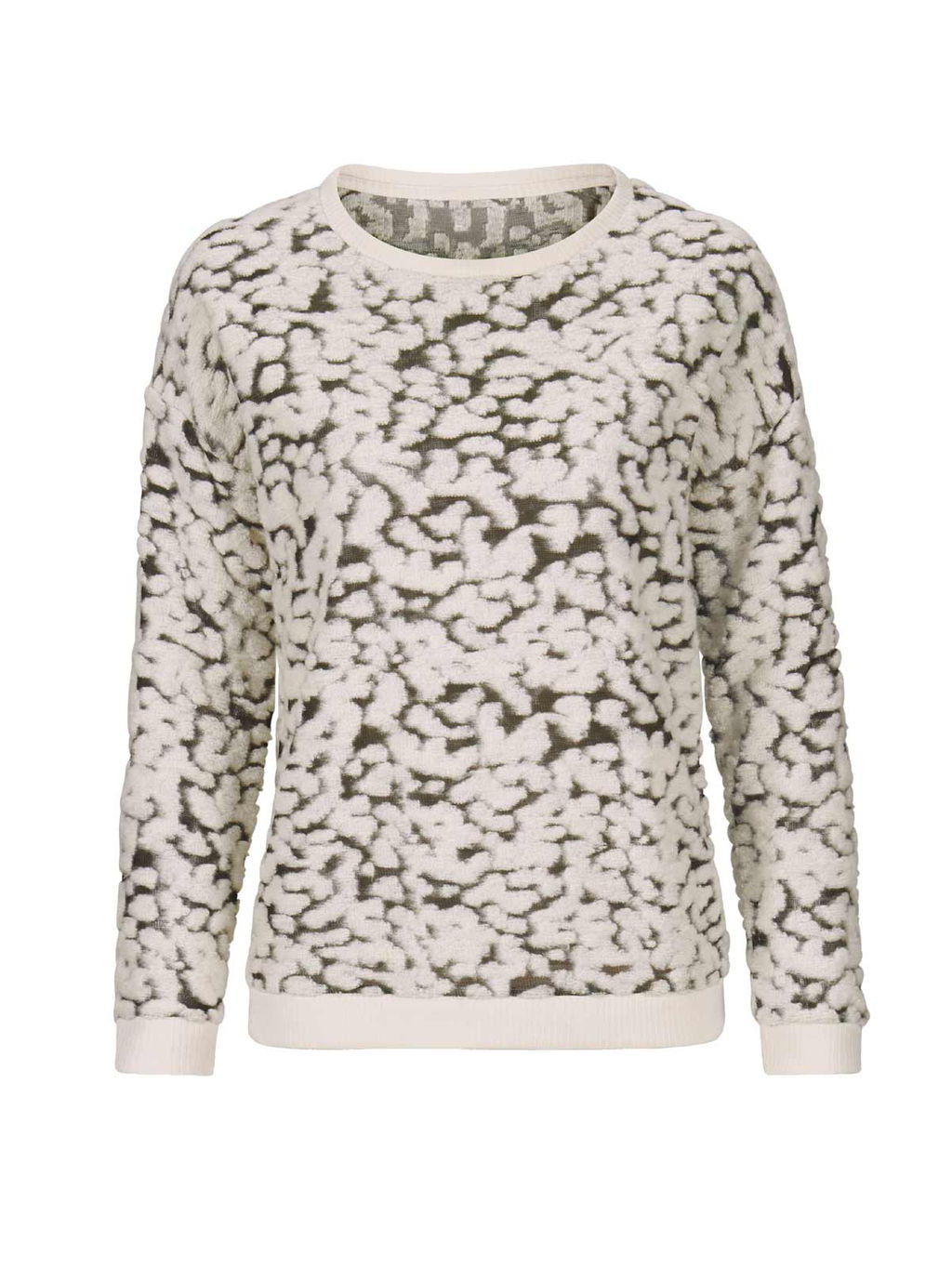 Пуловер, экрю-черный - Linea tesini фото 2