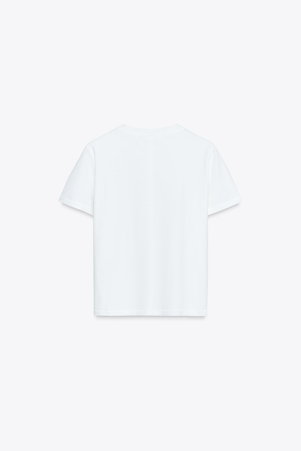 MERCERISED COTTON T-SHIRT - Zara фото 23