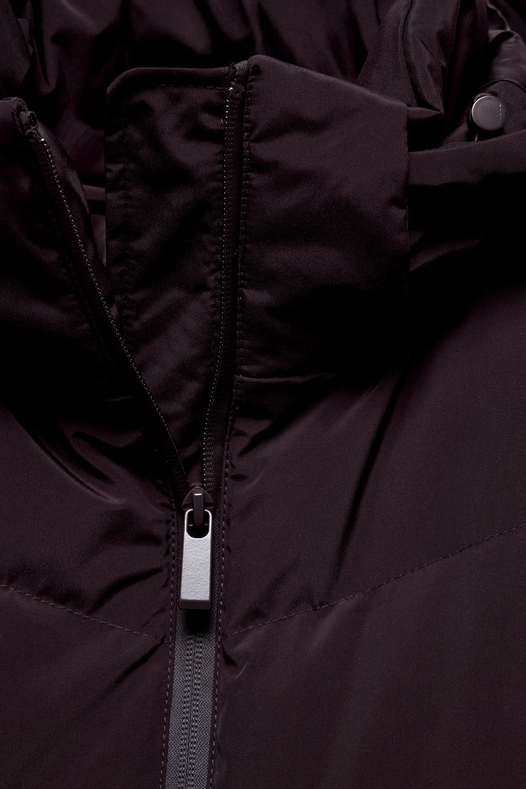 WATER-REPELLENT AND WINDPROOF LONG PUFFER JACKET - Zara фото 9