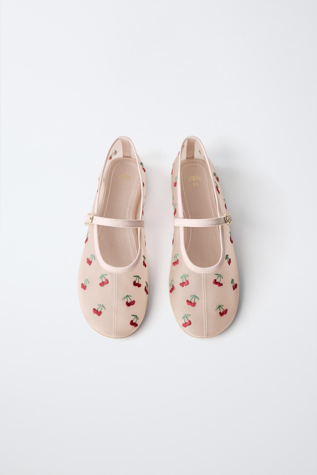 BAILARINA BORDADOS CEREZA / Rosa - Zara фото 4