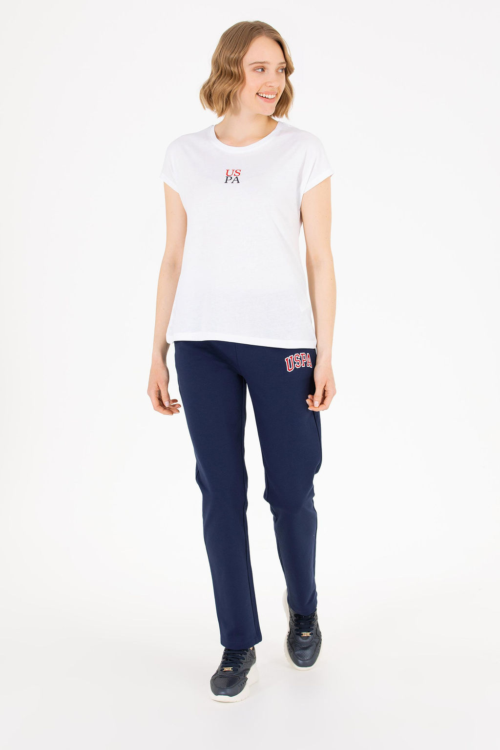 Женские темно-синие спортивные штаны - U.s. polo assn фото 3