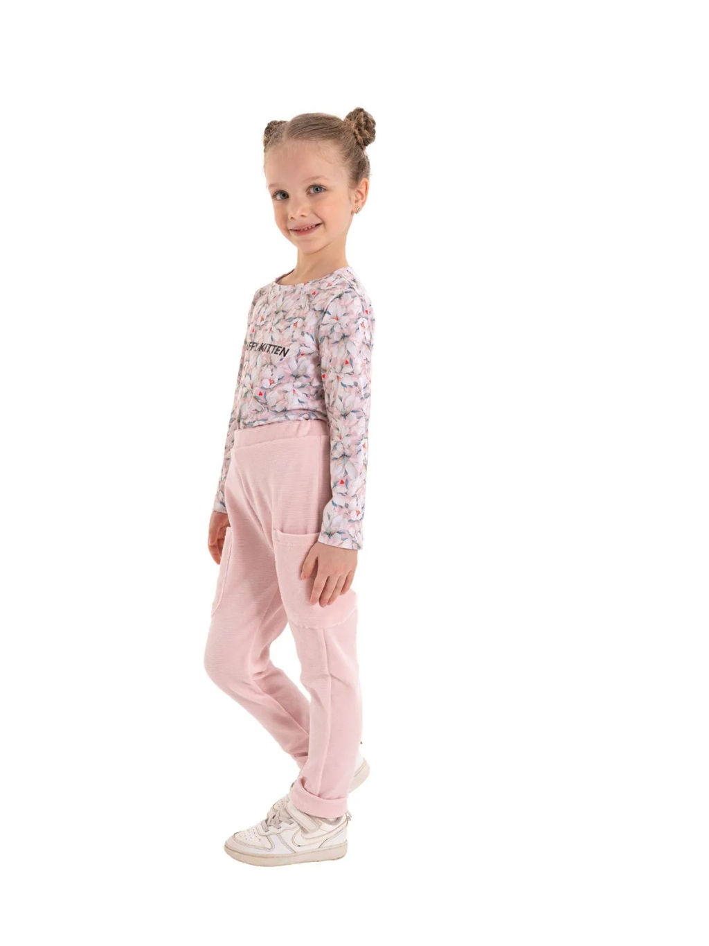 Лонгслив дев. О66637 - Карамелли фото 4