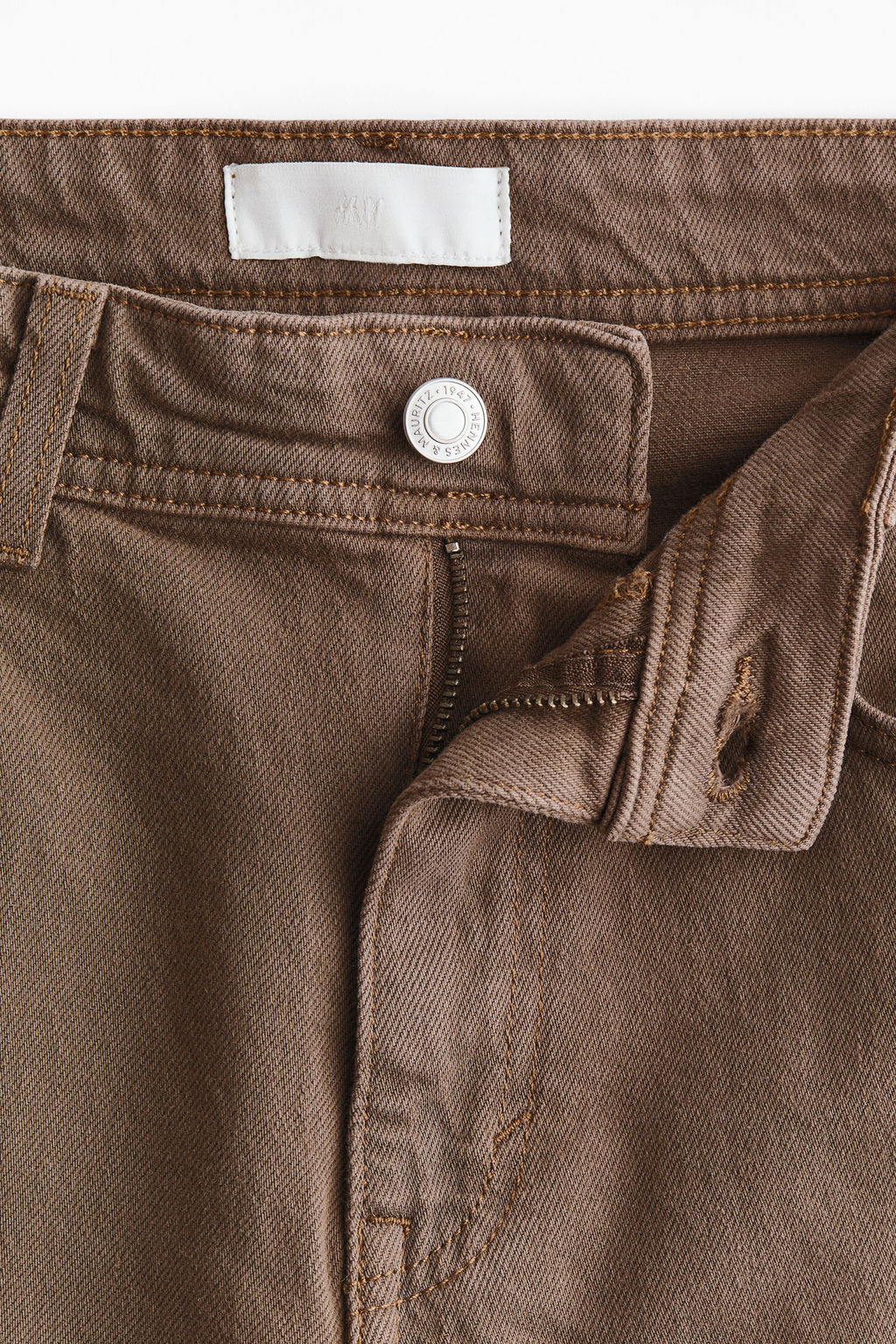 Wide High Waist Ankle Jeans - H&m фото 11