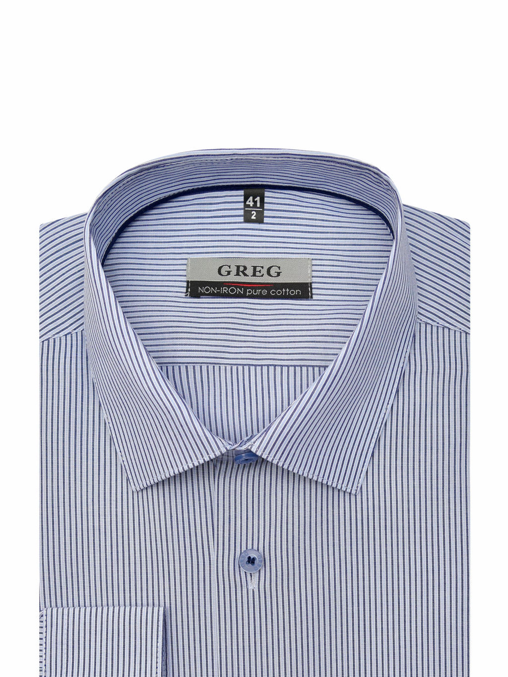 Сорочка мужская длинный рукав GREG 121/231/3739/Z/1p  фото 6