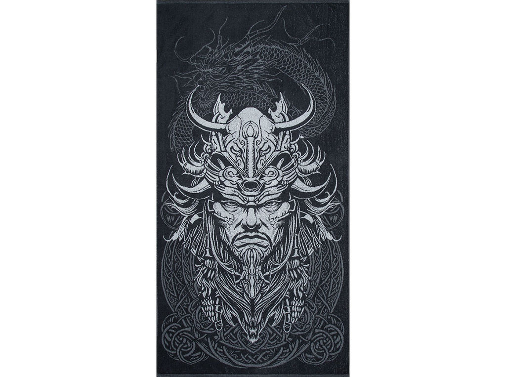 Полотенце махровое 6с102.413ж1 Самурай(антрацит) 81х160см