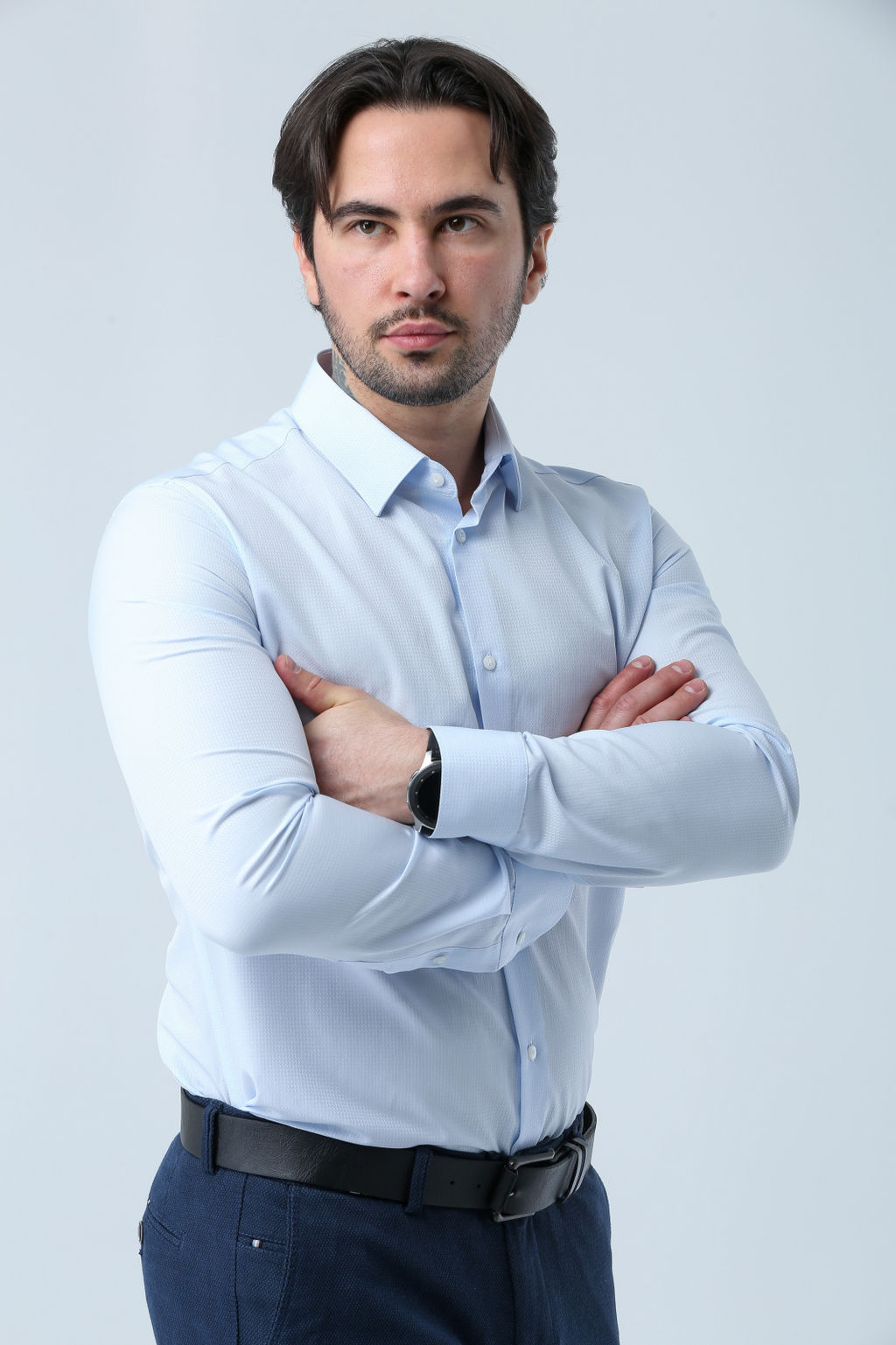 Рубашка 22-11-Б-10 - Nicolo angi фото 3