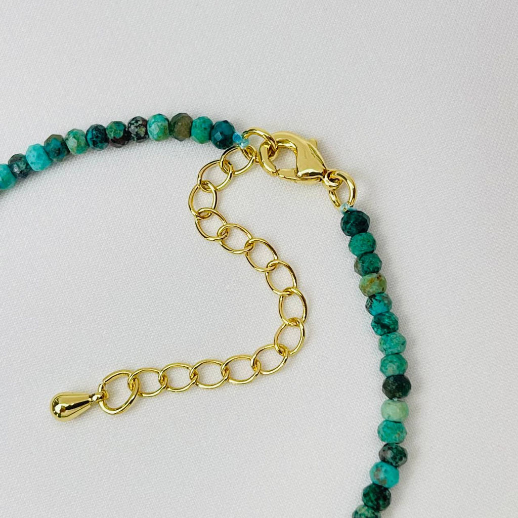 Браслет из Хризоколлы - Радуга самоцветов фото 4