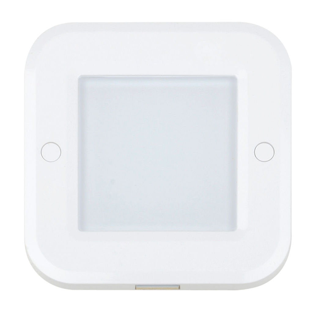 ULM-F41-6W/4200K/DIM SENSOR IP20 WHITE Светильник светодиодный накладной, ультратонкий с бесконтактным выключателем, диммер. Квадратный. 85х85х6,5мм. 255Lm. Белый. ТМ Uniel.